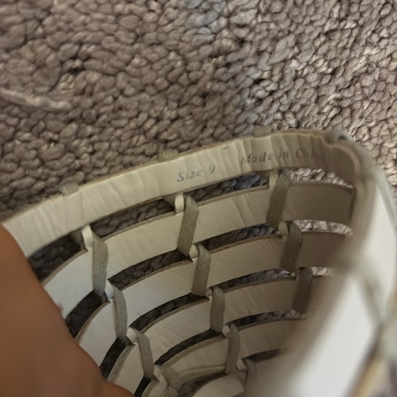 Dolce Vita Strappy Tan Espadrille Wedges - Picture 10 of 10